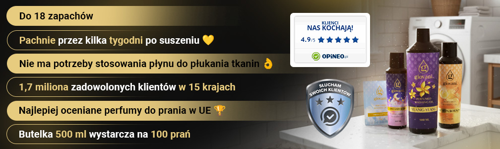 Olejki do prania Giovani