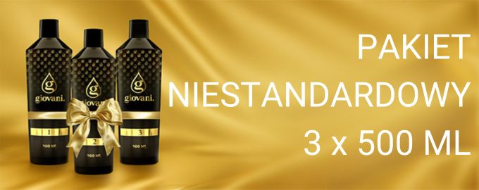 Pakiet ze zniżką 3 x 500 ml