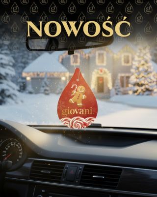 🎄💕 Mamy dla Ciebie specjalną NOWOŚĆ! Pachnący dodatek od Giovani®, który zamieni każdą podróż w małą uroczystość! 🎅✨...
